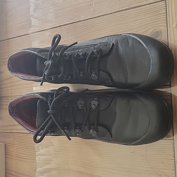 COACH leather lace up boot 8.5 - Picture 5 of 16